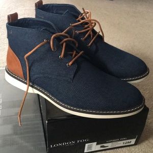 london fog ulric cap toe boots